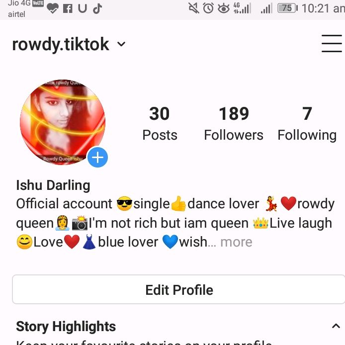 rowdy Queen ishu😎👸