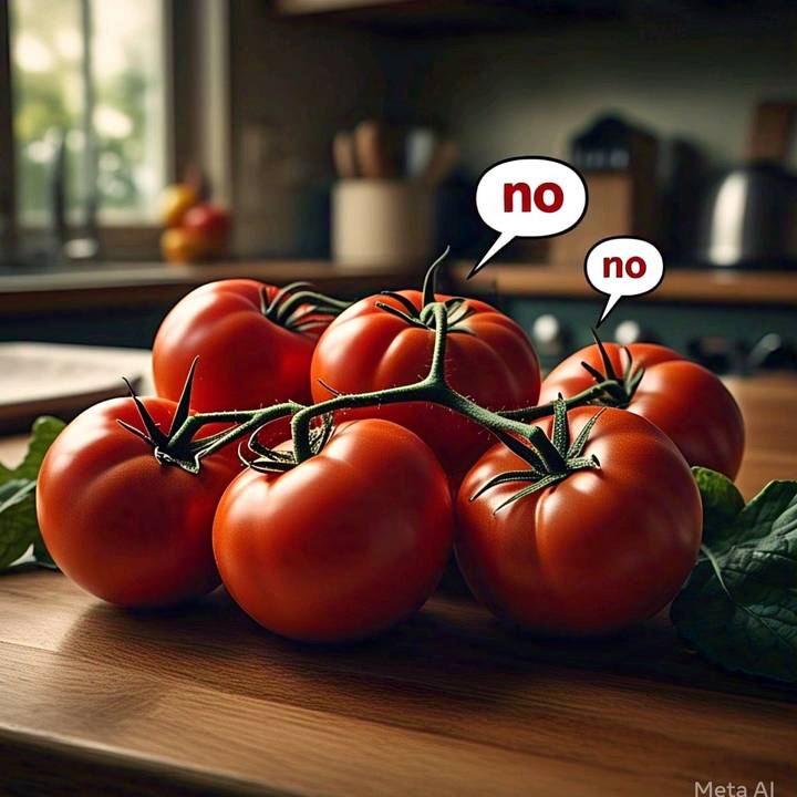 los tomate dicen que no 😡