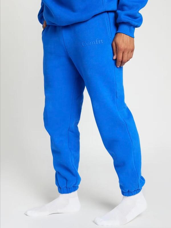 Comfrt | Minimalist Sweatpants | Oversized Soft Joggers With Long Inseam