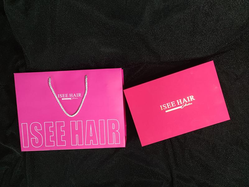 【Not For Sale】ISEE Free Gift Box with Wig Purchase-Automatically Included with Any Wig Purchase (Do Not Order Separately) Packaging Kit#TikTokShopHolidayHaul