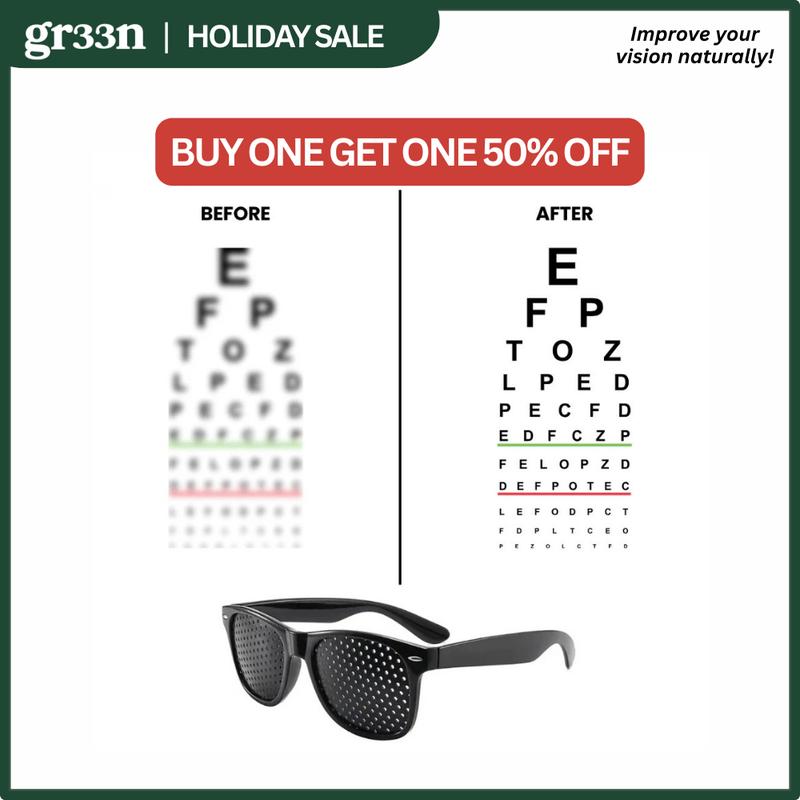Pinhole Training Glasses for Focus Exercises & Screen Relief