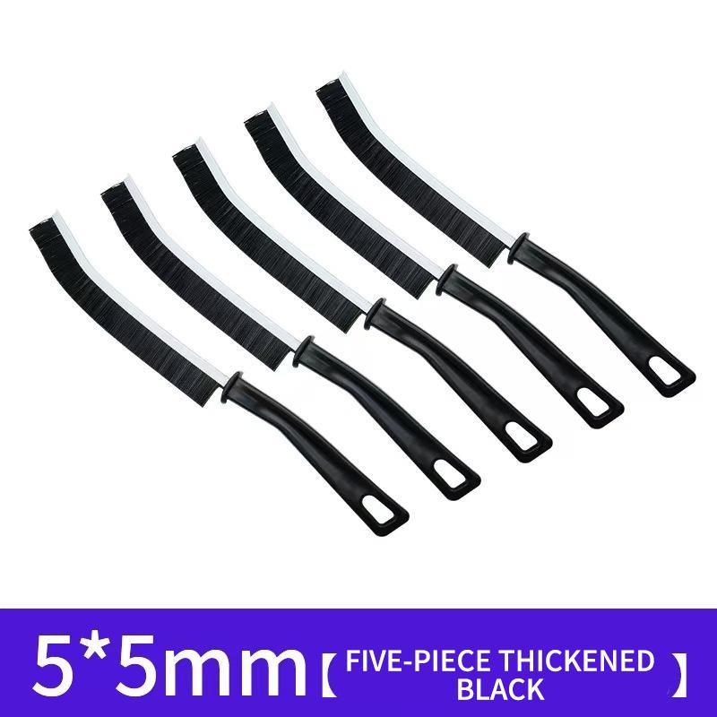 5-piece multi-functional crevice cleaning brush set, suitable for cleaning bathroom, home, kitchen, window crevices, spring cleaning, back-to-school cleaning, car crevice cleaning, house cleaning, family cleaning, Mother's Day gift, making cleaning easier