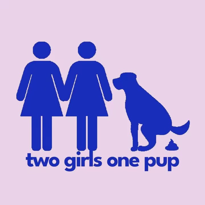Two Girls One Pup