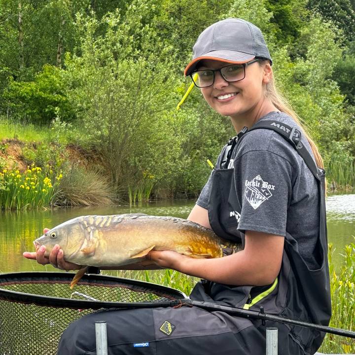 Lucia Archard Fishing