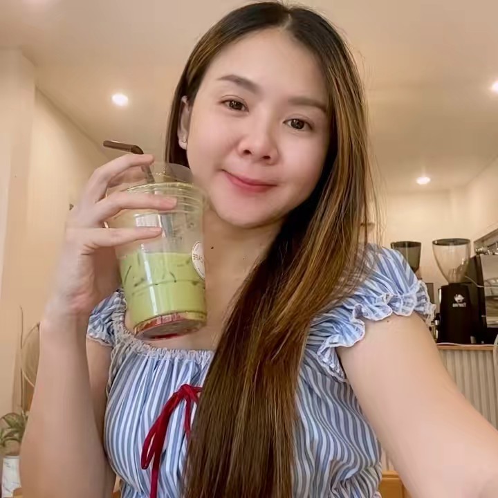 Pittyชอบกินชาเขียว😍