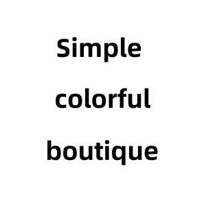Simple colorful Boutique