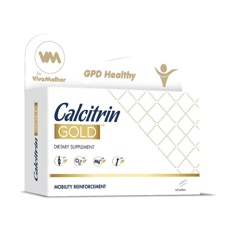Calcitrin GOLD - Bones and joints Healthcare Fitness Supplement Edible Dietary Calcium Vitamin Tablet