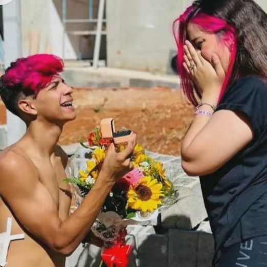 lucas fã do Leozinho