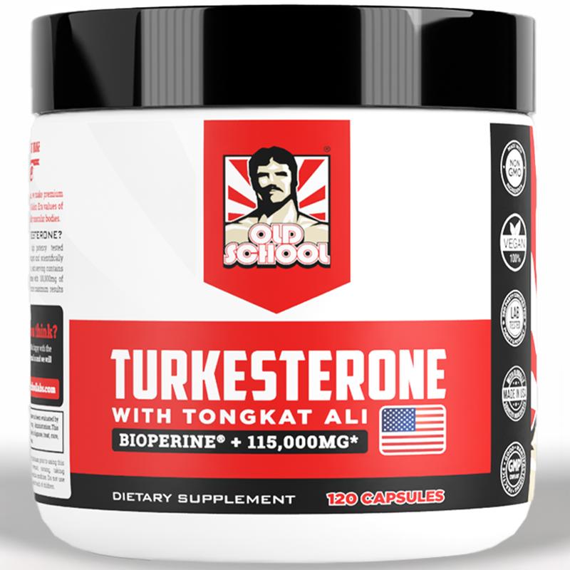 Old School Labs Turkesterone 115000mg Natural Fitness & Recovery Supplement Capsule