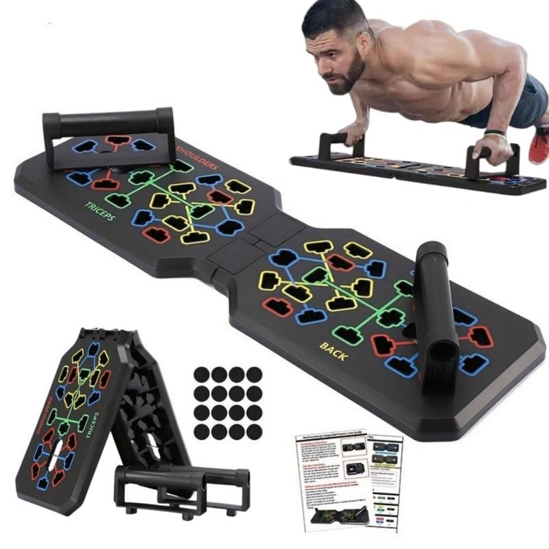 Push-Up Board, 1 Set Home Push-Up Training Board, Home Fitness Equipment, Chest and Abdominal Muscle Strength Training Equipment for Men & Women, Push Up Stand