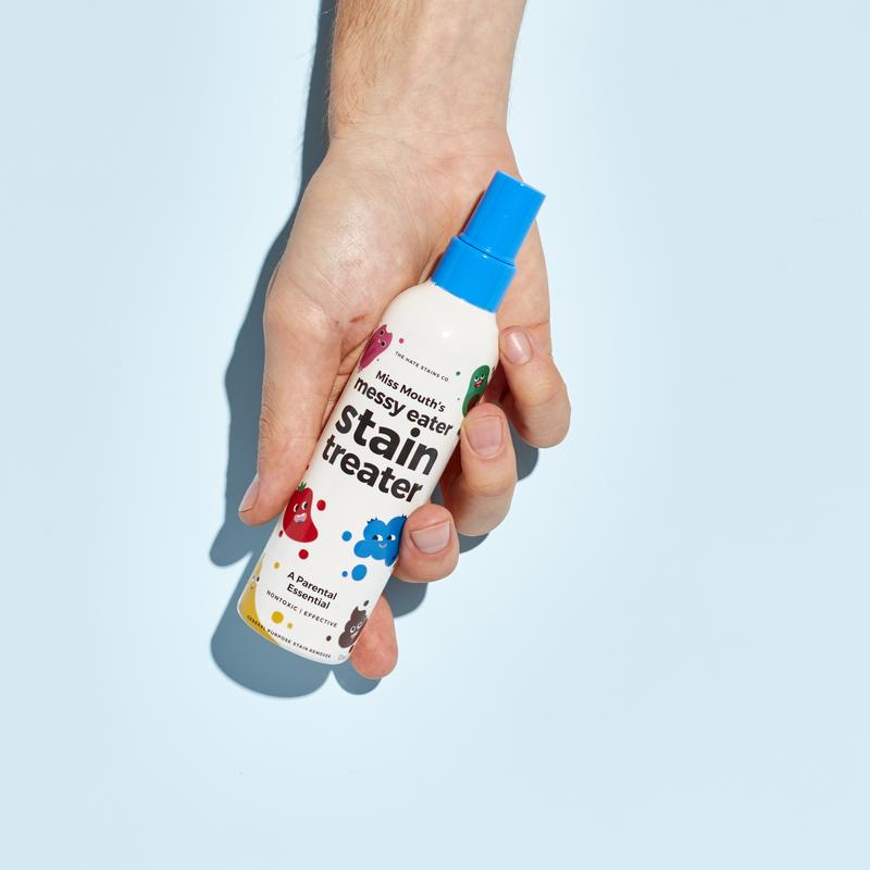 Miss Mouth's Messy Eater Stain Treater Spray & Wipes - Newborn & Baby Essentials - Stain Remover for Clothes Toys & Carpets - Safer Choice Certified