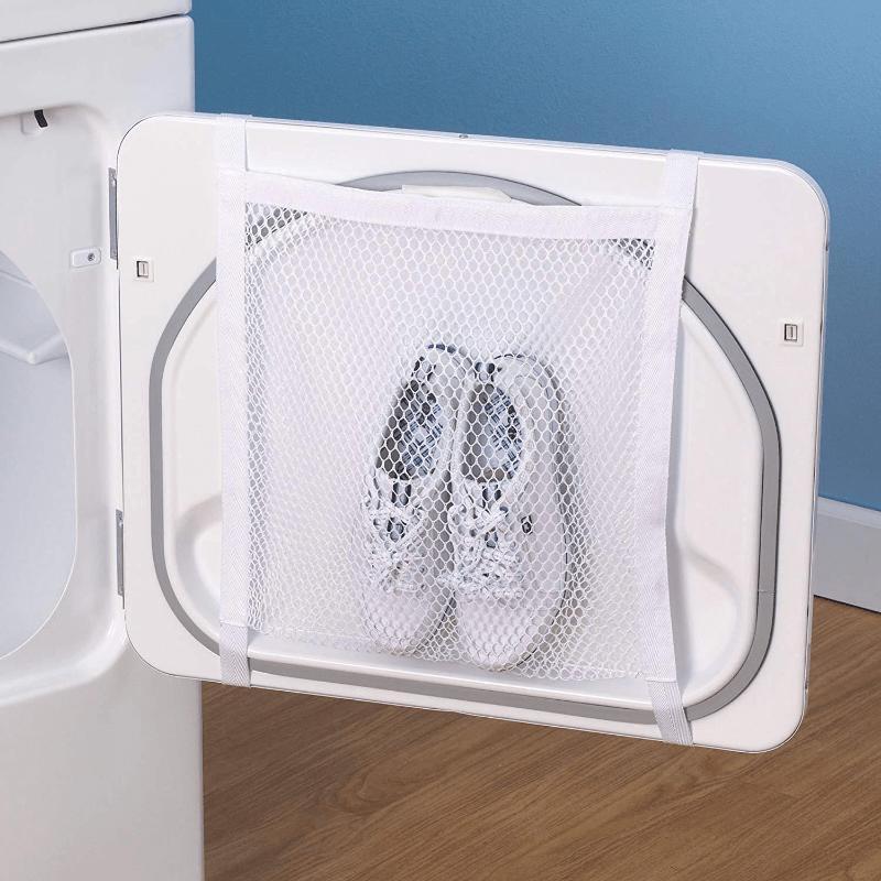 Laundry Mesh Shoe Bag, Sneaker Wash and Dry Net Bag for Dryer, Shoe Laundry and Storage Bag for Washing Machine
