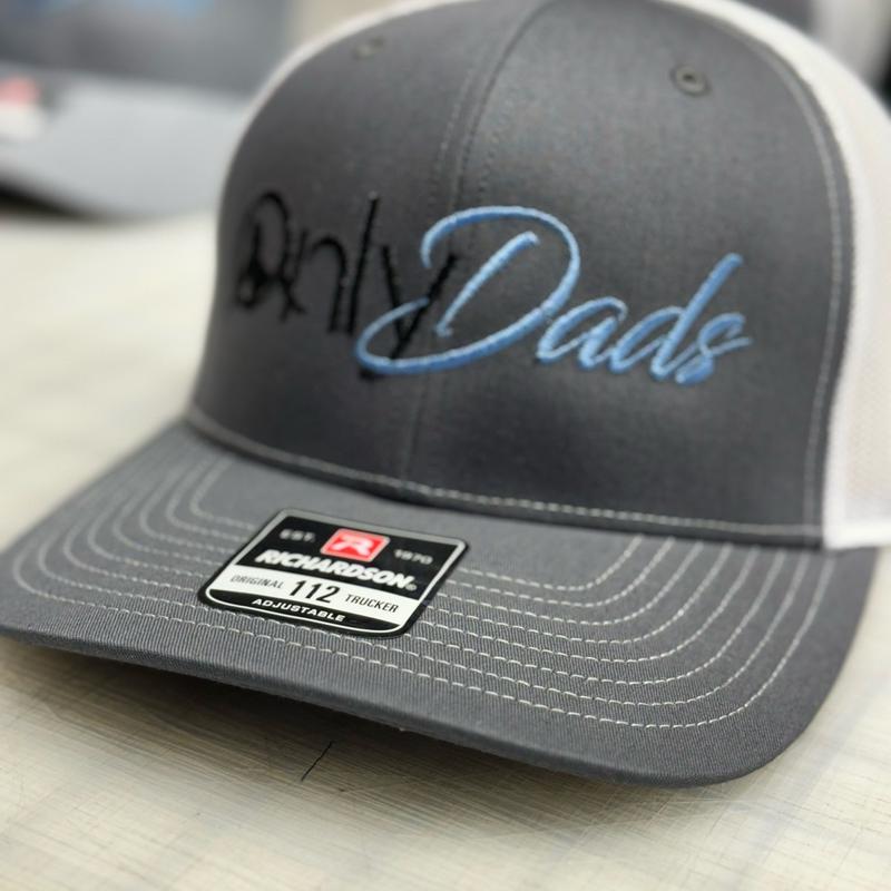 Richardson Only Dads SnapBack 112 Adjustable Baseball Cap for Men Women Soft Breathable Material Stylish Comfortable DadBod Style