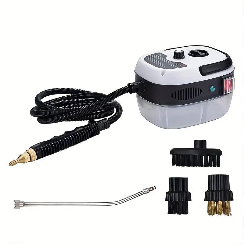 Portable Handheld Steam Cleaner, 1 Count High Temperature Pressurized Steam Cleaner Multi Surface Steam with Brush Head, Kitchen Furniture Bathroom Car Cleaning Tool, Household Appliances, Multi Surface Steamer, Cleaning Machines #GLOBAL PICKS