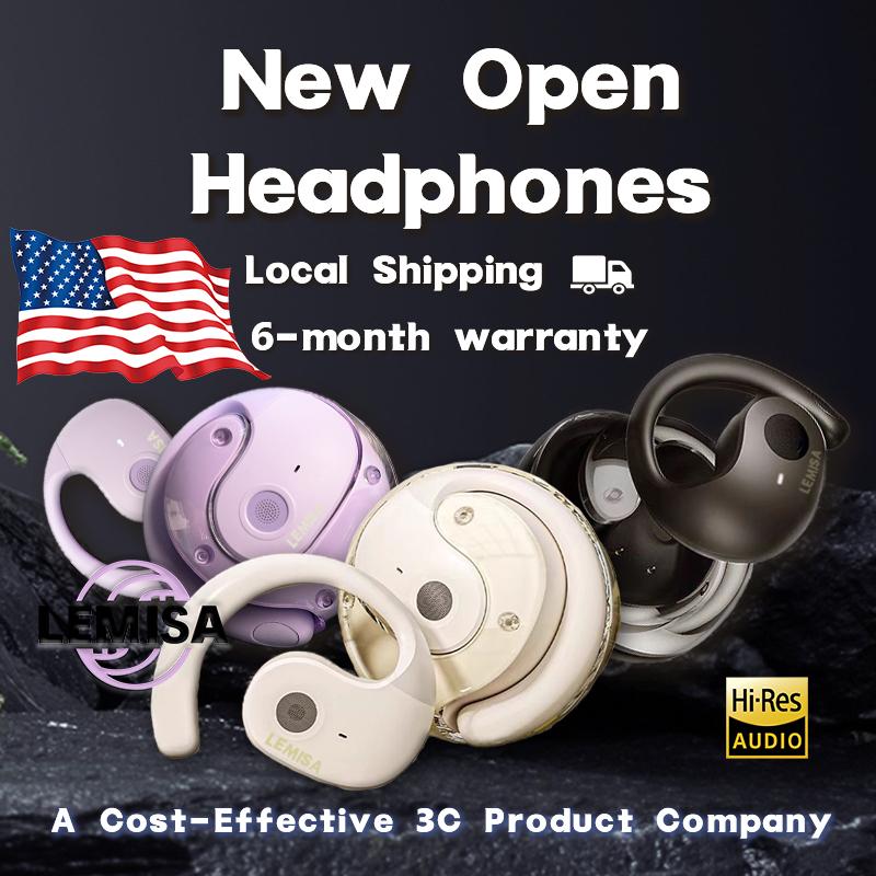 LEMISA JM13 True Wireless OWS Headphones Real Time Thinkplus Wireless Headphones Bluetooth 5.4 Sport Earphone HIFI Sound Quality 6months warranty Cost-Effective 3C Company