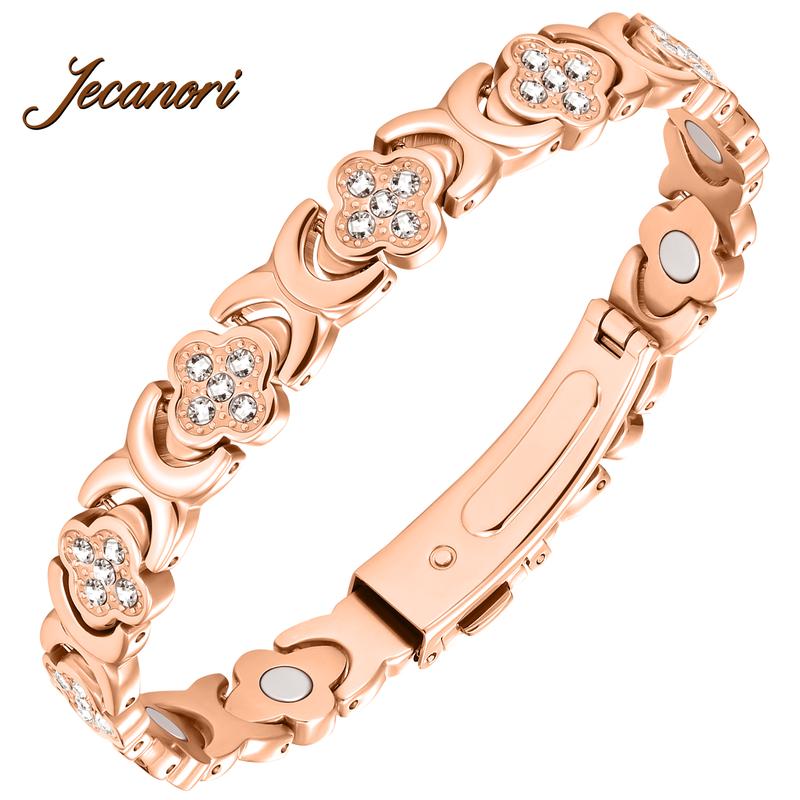 Jecanori Copper Bracelets for Women Pure Copper Magnetic Bracelet with 3500 Gauss Effective Magnets Trendy Stack Bangle Stretch Bangle Modern Fashion Accessories Jewelry Gift, Stackable Bracelets, Fashionable Jewelry