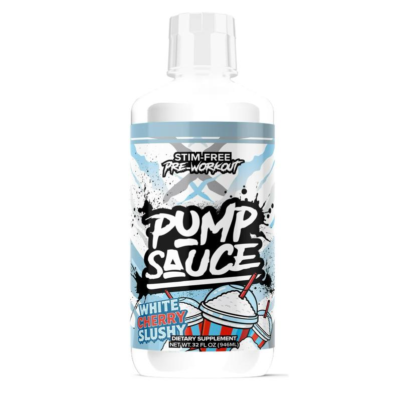 Pump Sauce - 32oz - Non-Stim Preworkout - Liquid Glycerol with Citrulline, Agmatine Sulfate & Pink Himalayan Salt - Sugar Free Supplement for Enhanced Pumps and Endurance - Electrolytes & Hydration - FDA & GMP Certified
