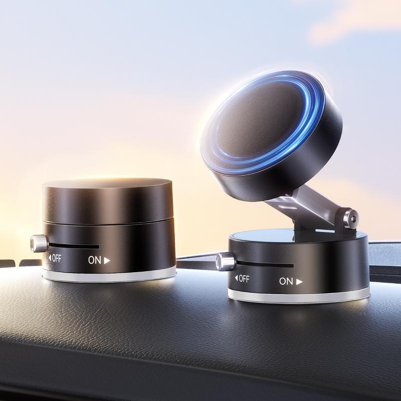 Vacuum Magnetic Phone Stand-Strong Magnet, Foldable, Portable, and Multi-Scene Use fathersdaygift