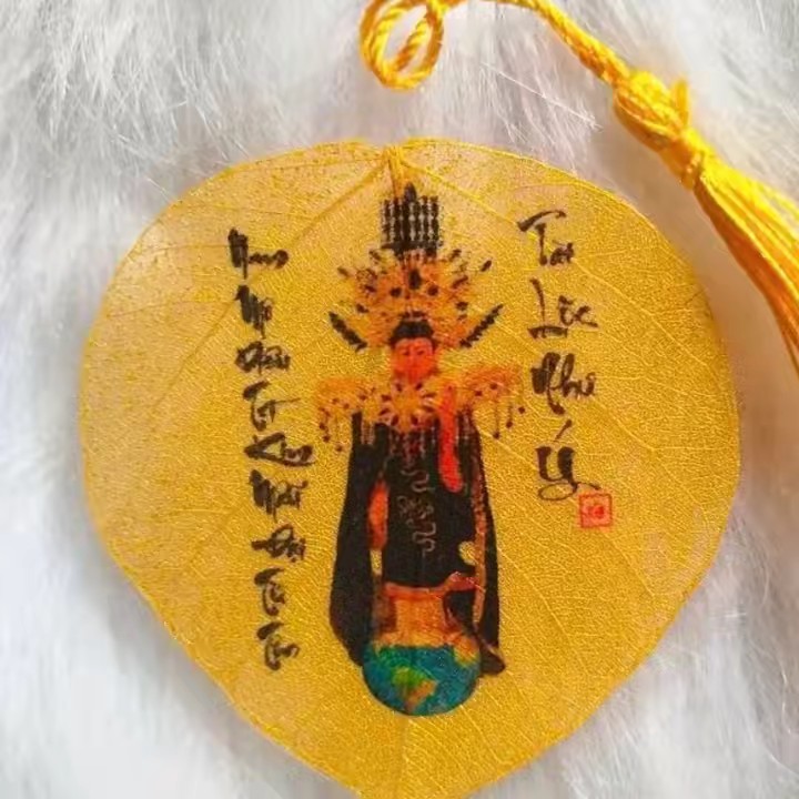 lá bồ đề phong thủy