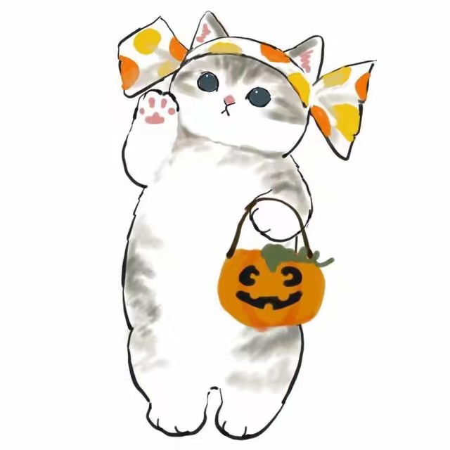 Snoring Dumpling Cat