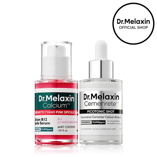 [Dr.Melaxin Official] Lumi firm & lift Duo  | plumping skin & strengthen skin density | Cyano Pink Spicule Serum + Picotonic Shot Serum Skin Repair