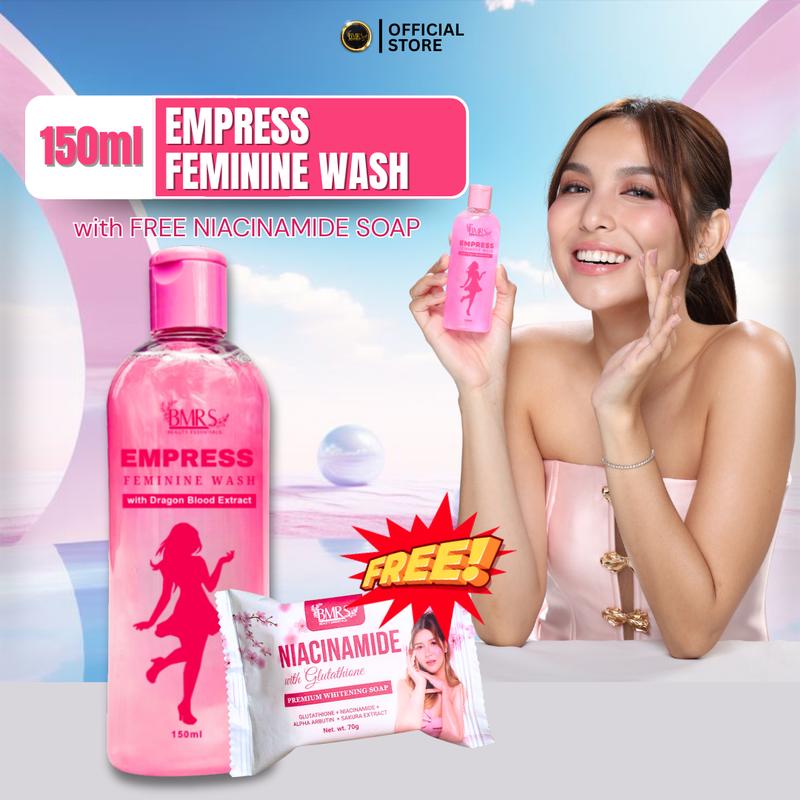 BMRS Empress Feminine Wash with Free Niacinamide Soap