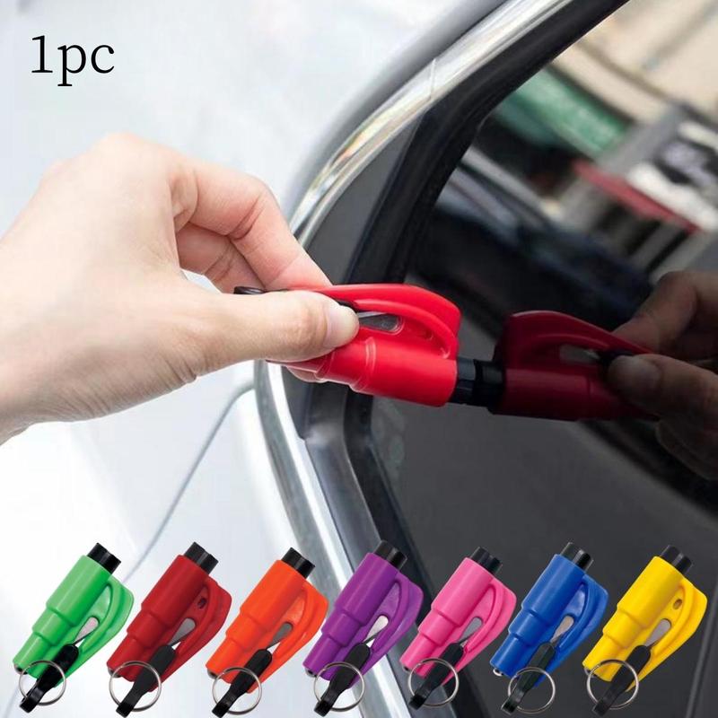 Car Emergency Escape Tool, 1 Count Compact Portable Car Window Breakage Tool, Window Breaker, Multifunctional Seat Belt Cutter, Automotive, Vehicle, Car Accessory