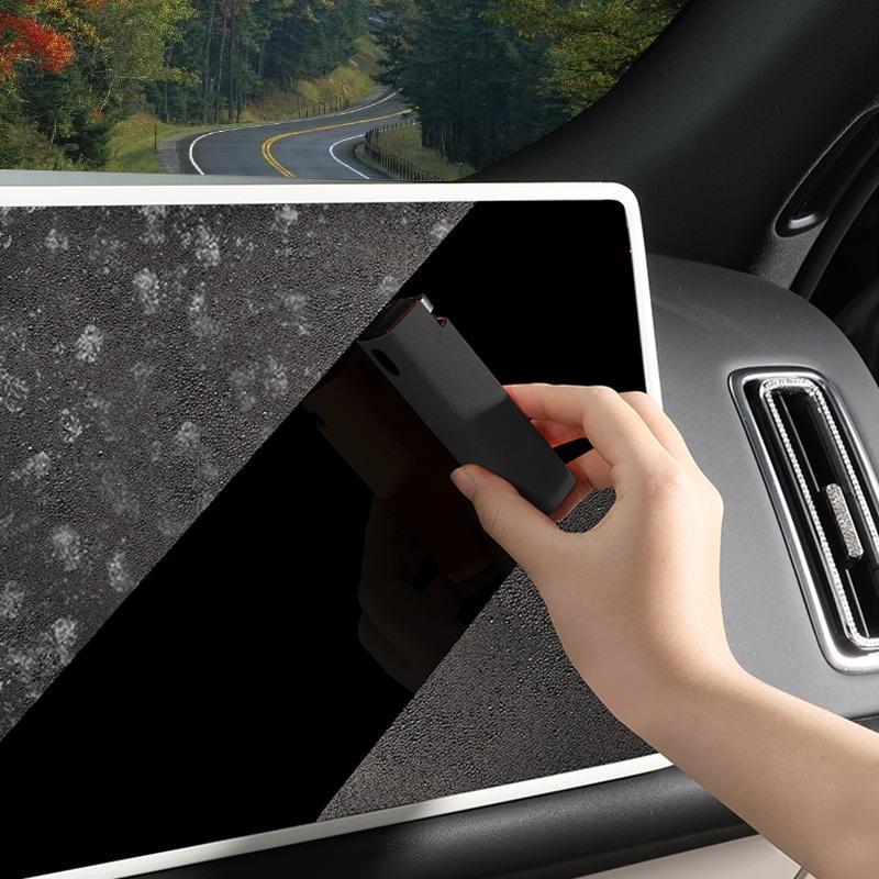 Car Screen Cleaner, 3 In 1 Fingerprint Proof Screen Mist Cleaner, Spray Wipe Cleaner, Suitable for All Phones, Computer, Laptop, Tablet and Car Screen, Men Gifts, Car Accessories