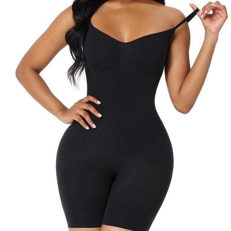 FeelinGirl Shapewear for Women Butt Lifter Bodysuit  Tummy Control Shapewear Seamless Womenswear Comfort Spaghetti Strap Hip Underwear Basic Summervibes