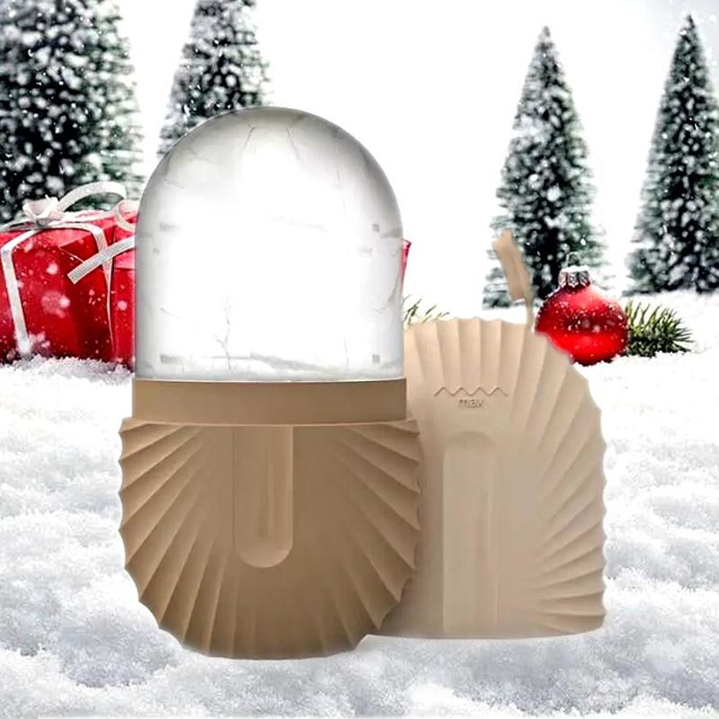 Ice Face Roller, Facial Massager Contour and Enhance Skin Care & Glow, Ice Facial Roller Mold Cube, for Face & Eye Puffiness Relief, Skincare Gift #GLOBAL PICKS