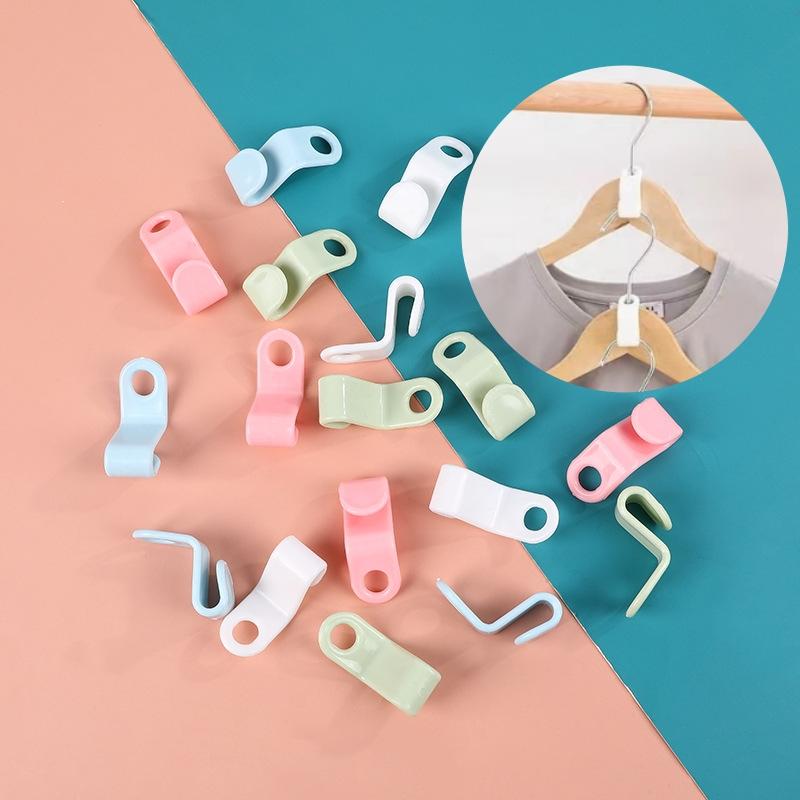 20 Counts Hanger Connector Hooks for Clothes Storageï¼Space Saving Organizerï¼Space Saver Hangersï¼Hangers Accessory