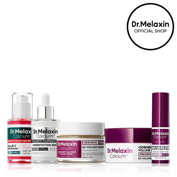 [Dr.Melaxin Official] Gifted Collagen Boost Set Pore Spot Skin Care Calcium Collagen Volume Firming Balm for Enhanced Skin Health routine
