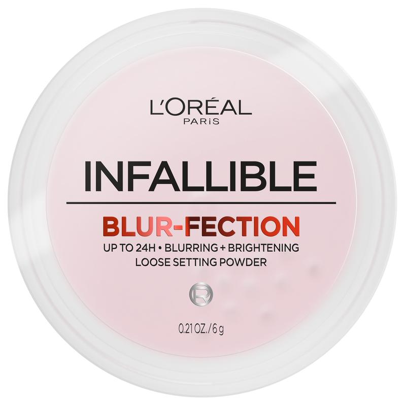 Infallible Blur-fection Setting Powder: 24-Hour Wear, Transfer-Resistant, and Lightweight for a Flawless Finish, L'Oréal Paris