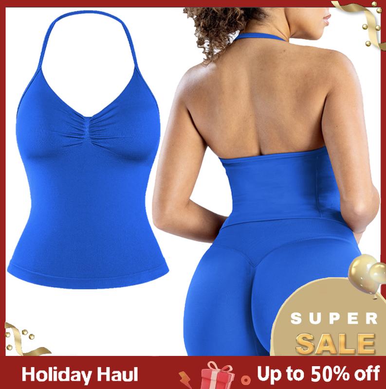 DEEFY Impact Longline Strappy Top Fitness Sports Yoga Impact Gymwear Tanks Women Workout Sportswear Activewear Outdoor Running Tops