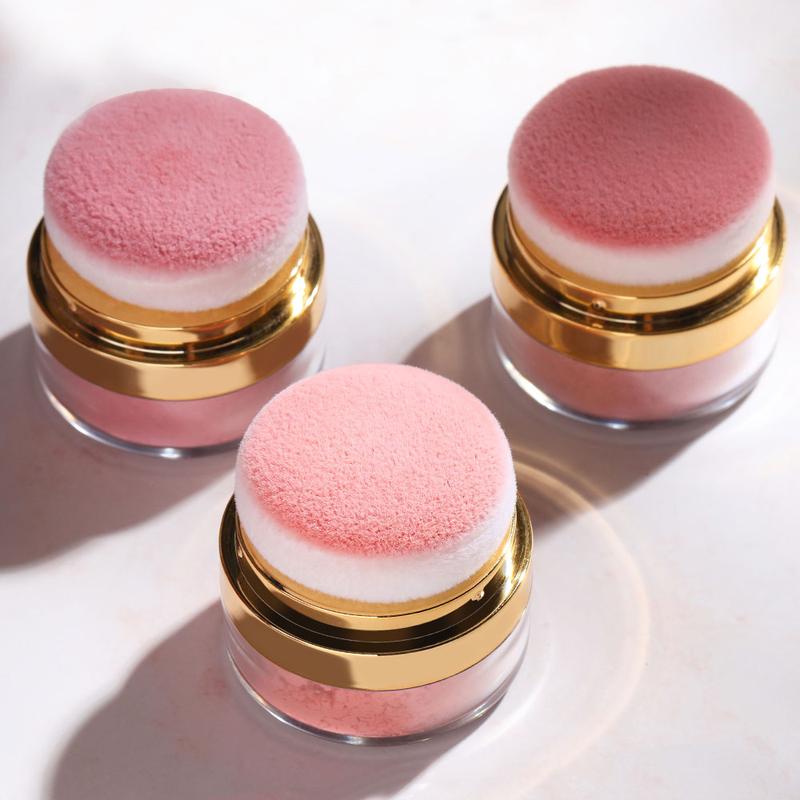 3 boxes,makeup set kit,Lazy blush, quick makeup, with a small mirror, makeup at any time, 3 color blush, enhance color, cosmetics,Valentine's Day gift，Holiday gift summerwins