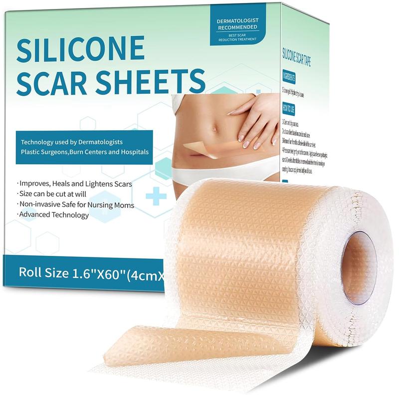 Buy 1 Get 1 free gift,PUMKOT #1 Professional Silicone Scar Sheets king- Scars Removal Treatment-Anti-Aging, Dark Spot,Anti-Aging, Dark Spot - Reusable Silicone Scar Tape Strips Type for Keloid