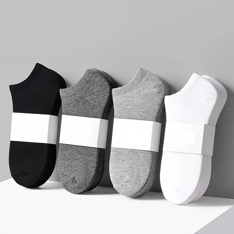 20 Pairs Of Ankle Socks,Lightweight, Breathable And Comfortable, Odor Resistant, Sweat Absorbing, All Seasons  Outdoorfun Clothing