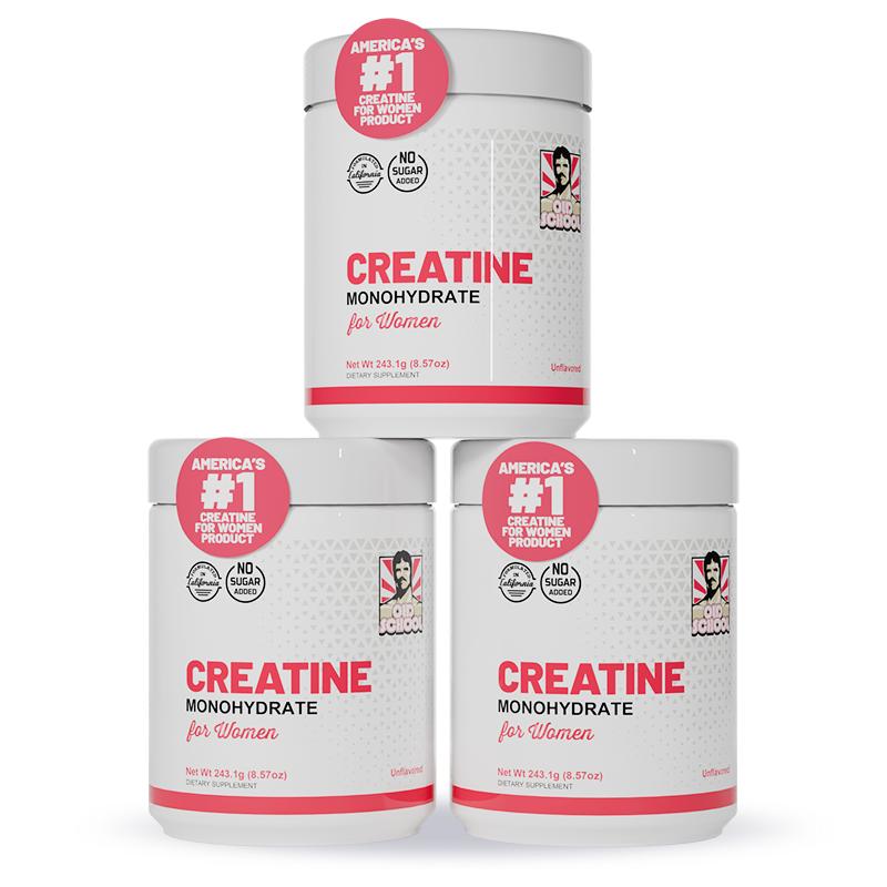Creatine for Women - 3 pack