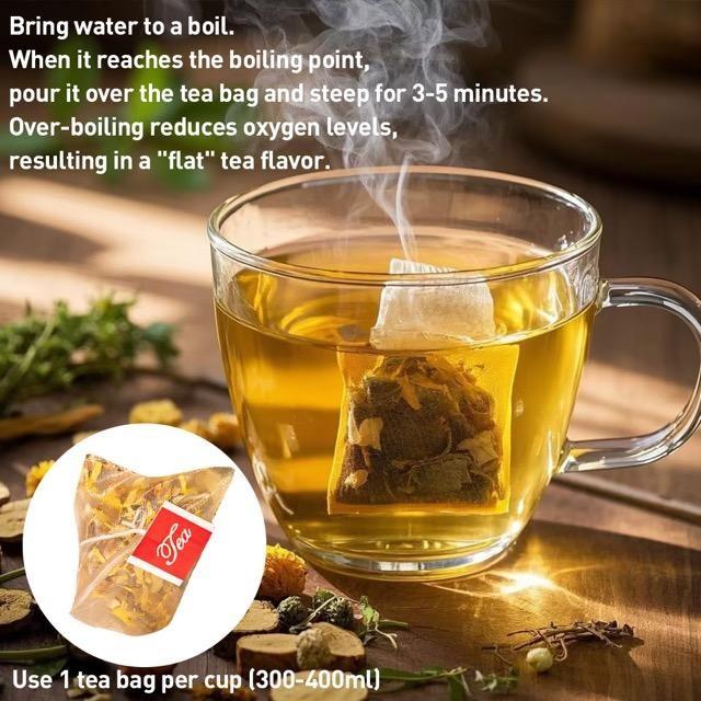 Chicory 1 and Gardenia Herbal Tea Ready to Eat Convenient | Orange Peel & Chrysanthemum – Cool Relief from Heat| 12 Tea Bags Natural Ingredients Brewed #DealsForYouDays#summerwins