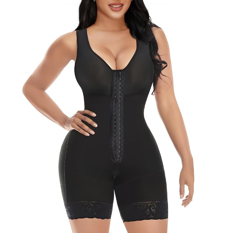 YIANNA Fajas Colombianas Shapewear for Women Tummy Control Full Shapewear Butt Lifter with Hooks Closure Summervibes