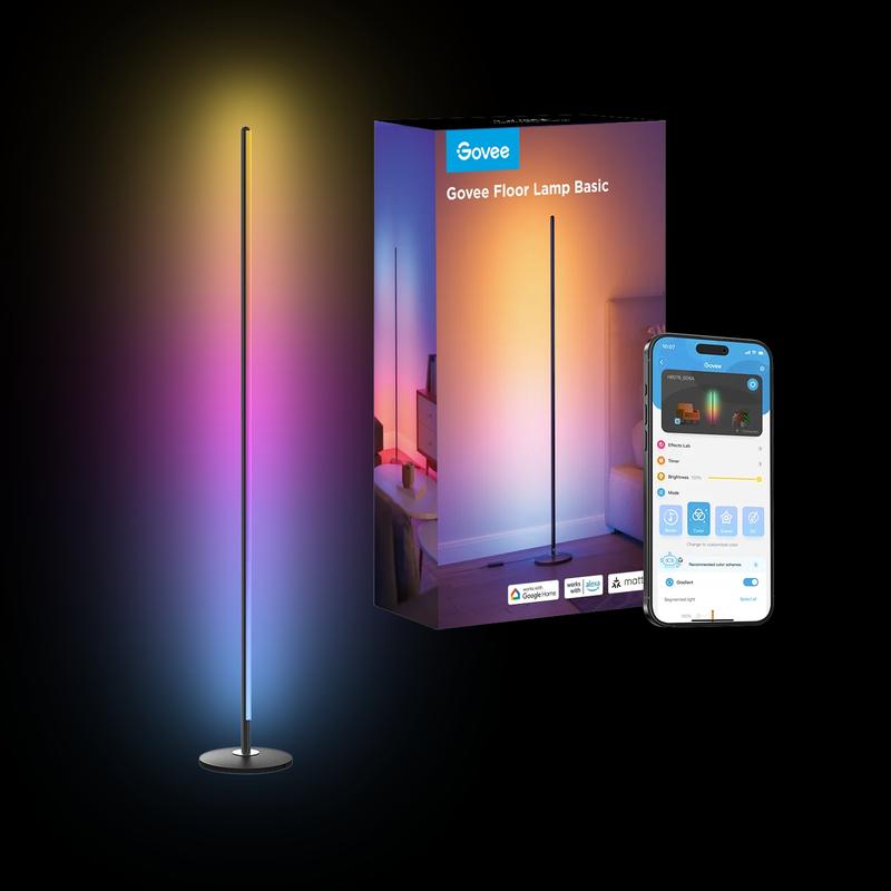 Govee RGBICW Smart Floor Lamp (Matter Compatible)