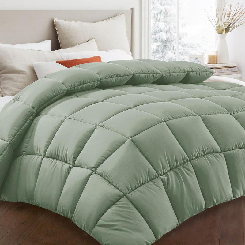 [MothersDayGift] WeCharmer All-Season Down Alternative Comforter - Lightweight Duvet with Brushed Microfiber Cover, Cooling Fill, Fluffy Breathable Blankets, Machine Washable, Easy Care