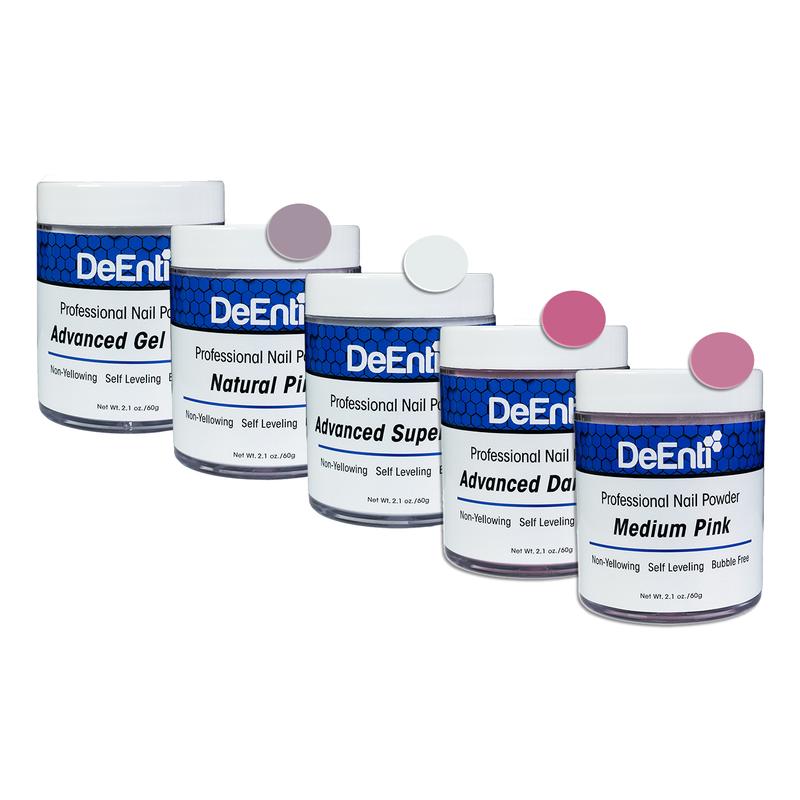 DeEnti 2.1 oz Classic Professional Acrylic Nail Powder  - Smooth, Consistent, Salon Quality Acrylic Powder Dip for Manicure, Nail Art, Fake Nails, Nail Carving