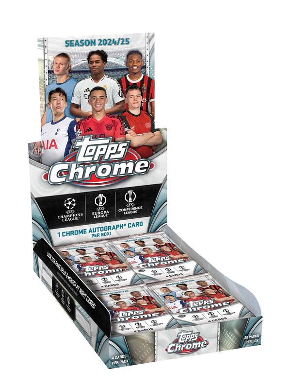 2024-25 Topps UCC Chrome Hobby Box