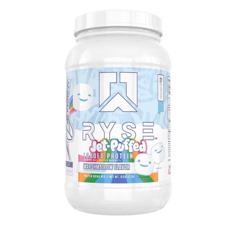 RYSE Loaded Protein Powder - 25g Whey Protein Isolate & Concentrate with Prebiotic Fiber & MCTs - Low Carb, Low Sugar, Digestive-Friendly