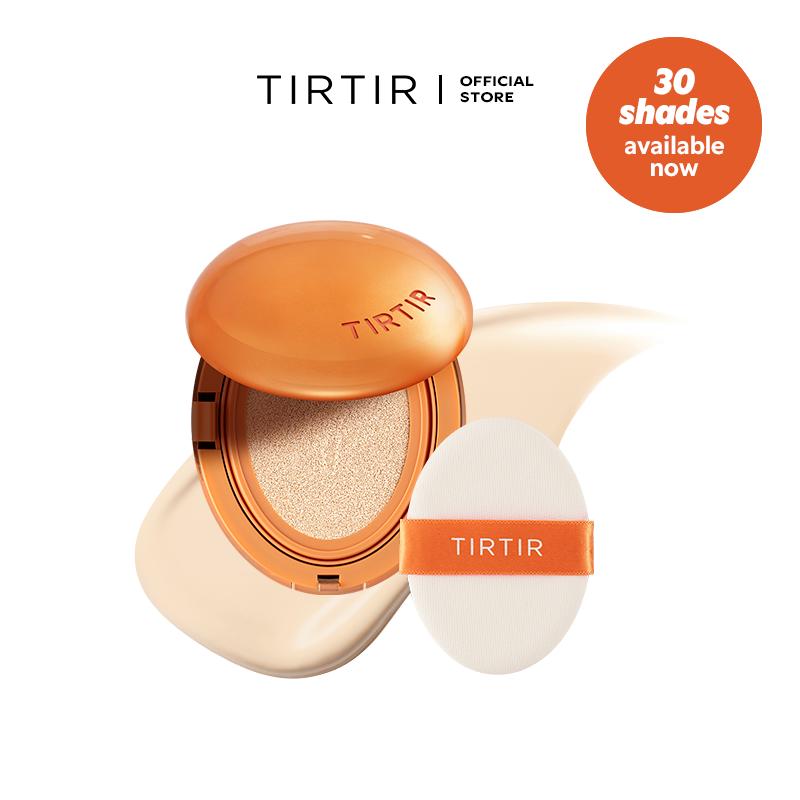 [TIRTIR Official] Travel Size Mask Fit AI Filter Cushion Foundation 4.5g l Natural Matte Finish Makeup for Long Lasting Coverage & Smooth Texture Concealer Cosmetic Hydrate