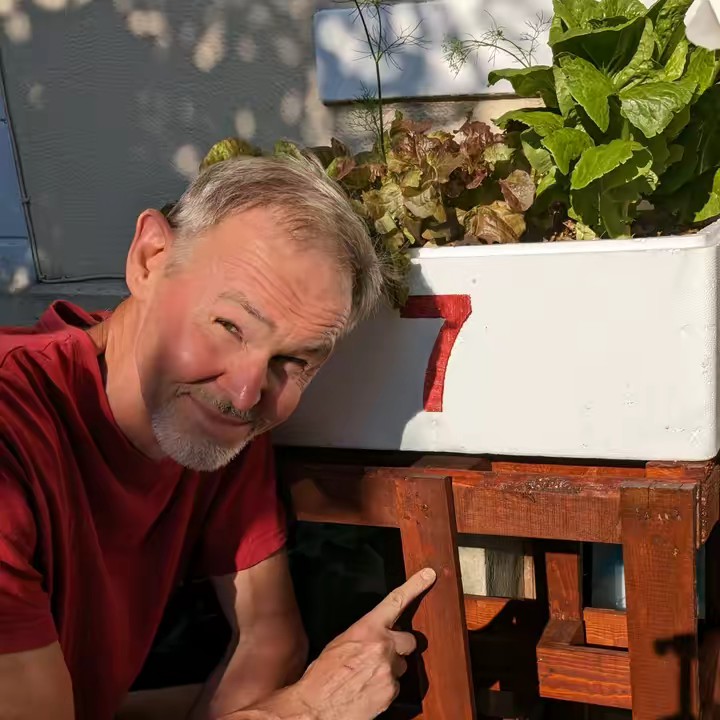 🥬 Pallet Salad Garden 🍅