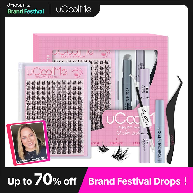 uCoolMe Lashes APHRODITE Lashes kit High Quality Eyelashes for a Complete Makeup Look Waterproof Lashes Christmas gift Cosmetic springtok