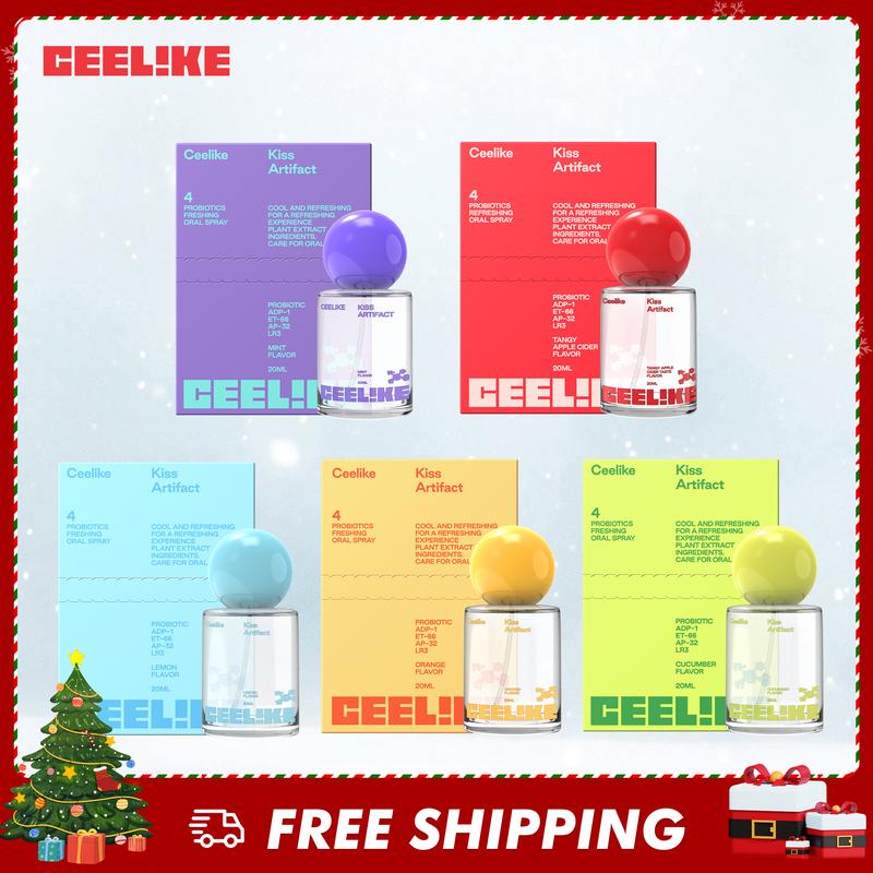 CEELIKE Probiotic Oral Spray - Five Flavors Available | 20ml Sugar-Free Portable Breath Freshener
