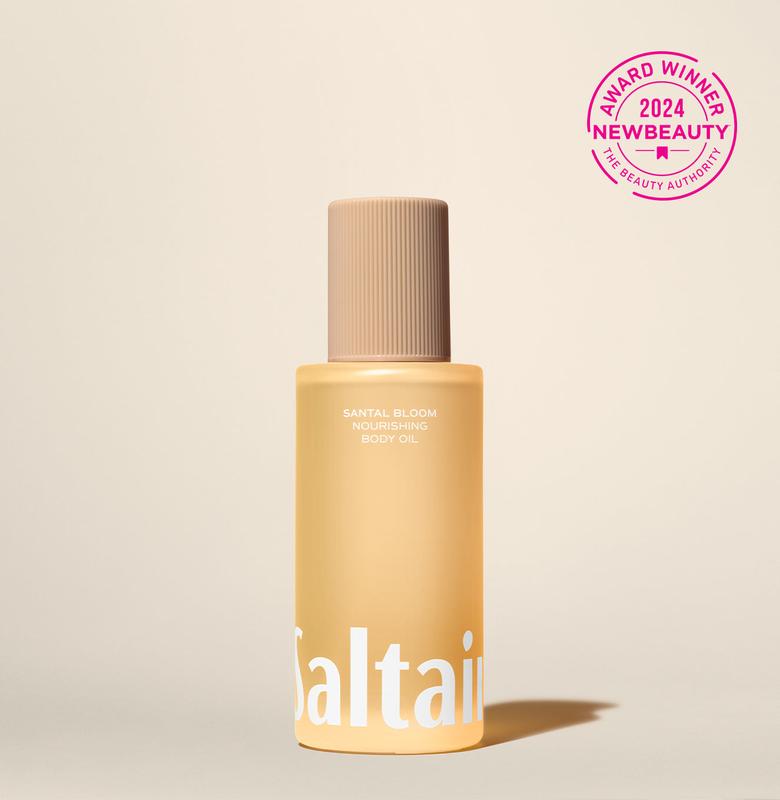 Saltair Santal Bloom Body Oil - Nourishing Oil for Glowing Skin - Rose, Jasmine & Sandalwood - 4 fl oz